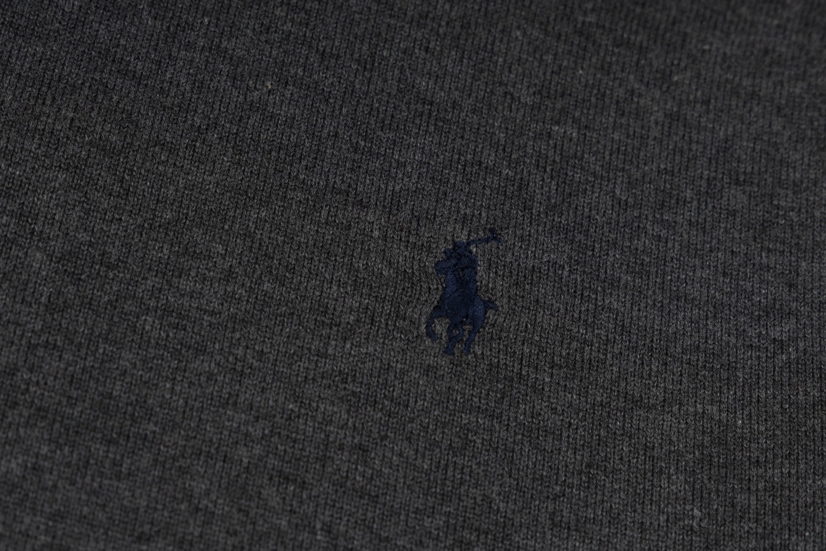 Ralph Lauren Klasik Bisiklet Yaka Pamuklu Sweatshirt