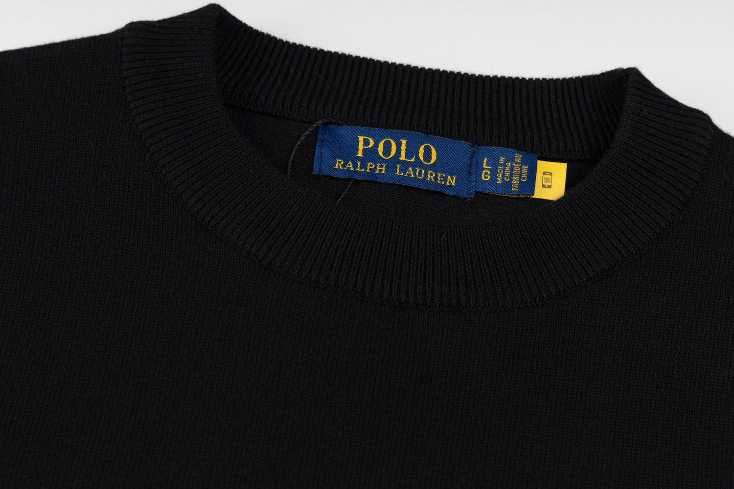 Ralph Lauren Klasik Bisiklet Yaka Pamuklu Sweatshirt
