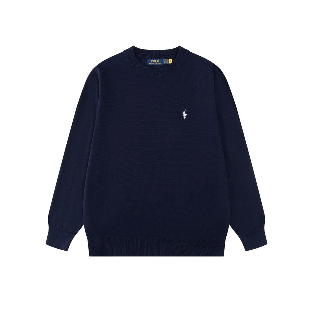 Ralph Lauren Klasik Bisiklet Yaka Pamuklu Sweatshirt