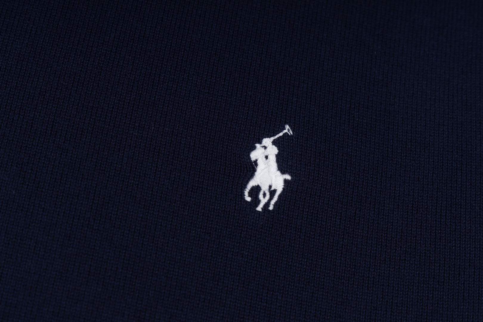 Ralph Lauren Klasik Bisiklet Yaka Pamuklu Sweatshirt
