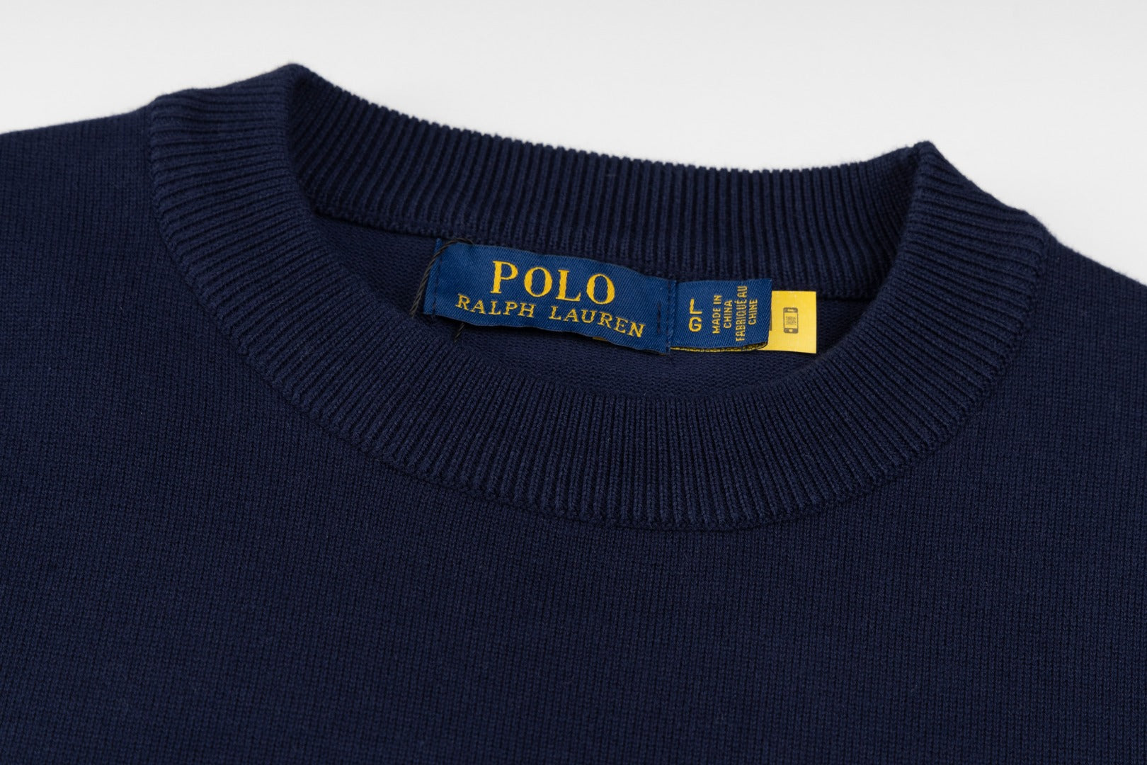 Ralph Lauren Classic Crew Neck Cotton Sweatshirt