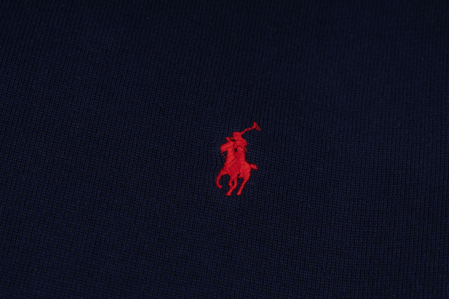 Ralph Lauren Klasik Bisiklet Yaka Pamuk Sweatshirt