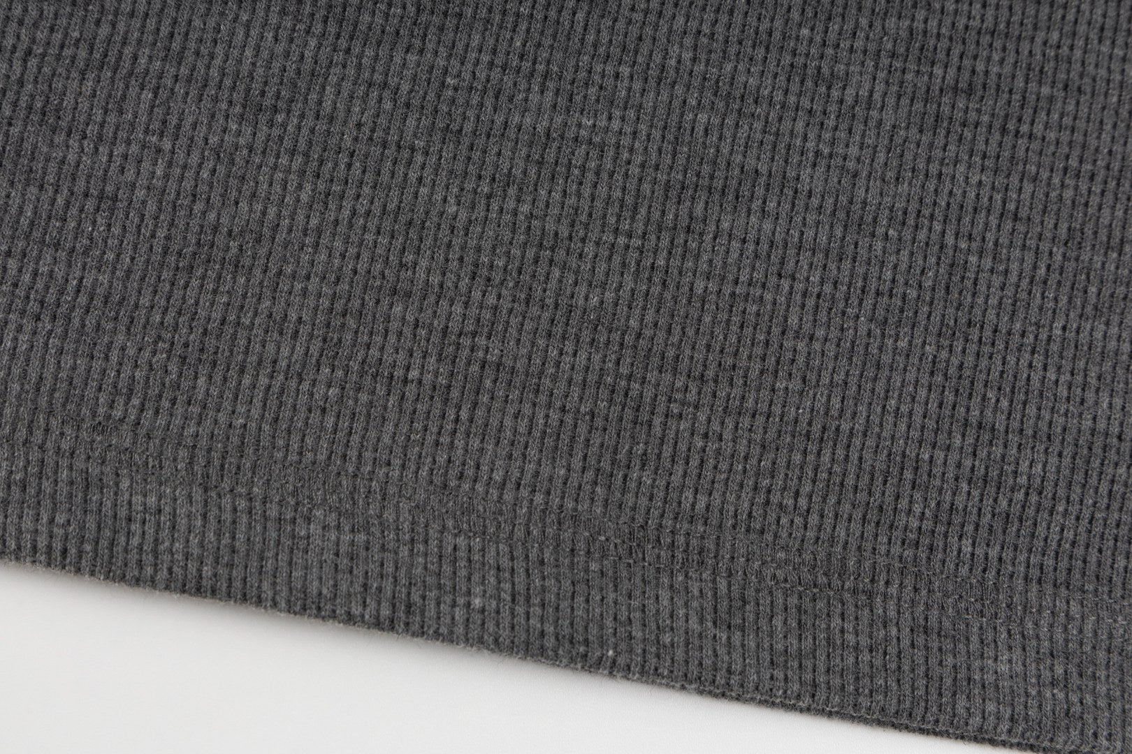 Ralph Lauren Waffle Fabric Henley Neck Sweatshirt