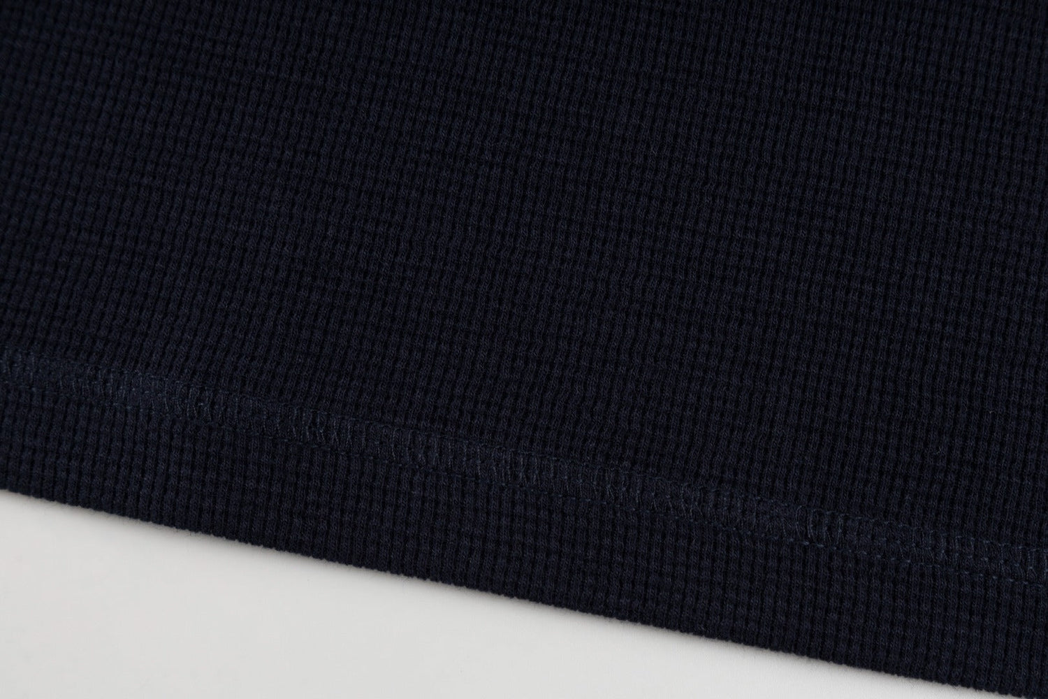 Ralph Lauren Waffle Kumaş Henley Yaka Sweatshirt