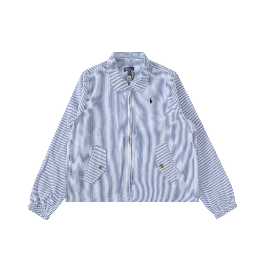 Ralph Lauren Blue-White Striped Lightweight Shirt