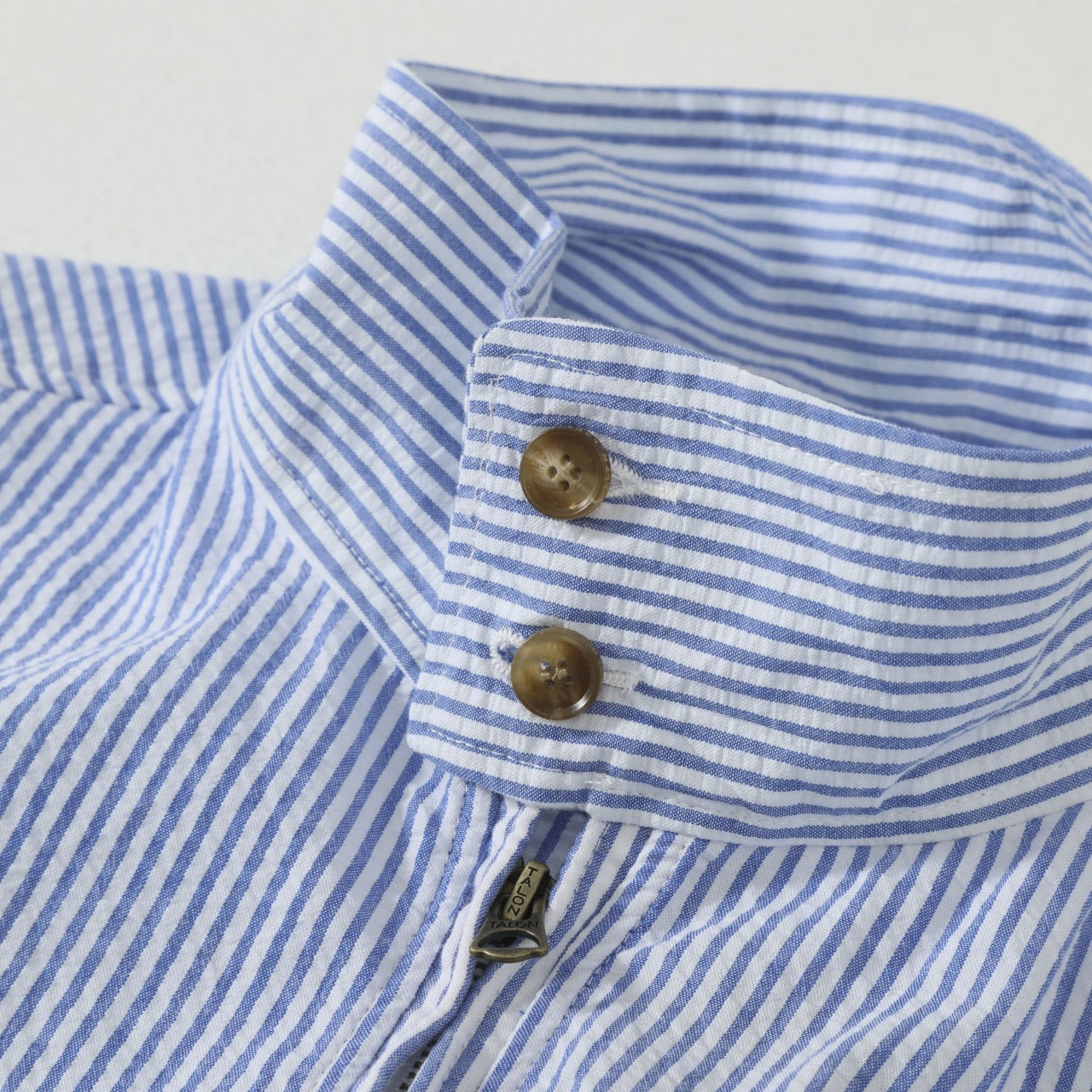 Ralph Lauren Mavi-Beyaz Çizgili Hafif Gömlek