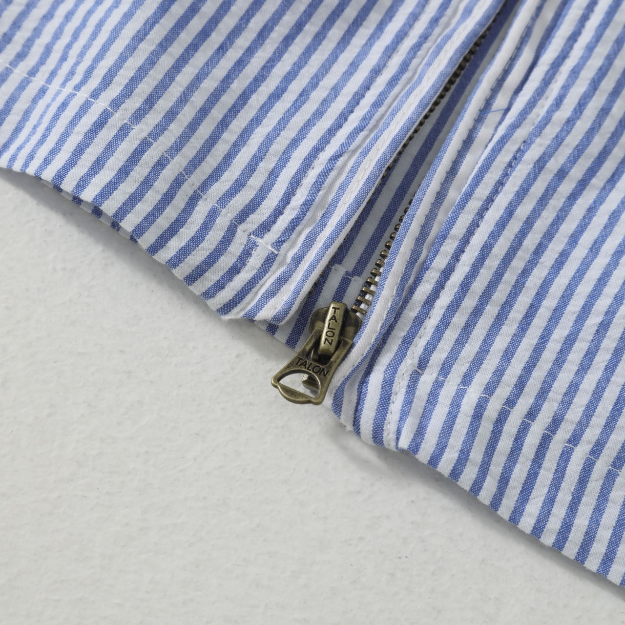 Ralph Lauren Mavi-Beyaz Çizgili Hafif Gömlek