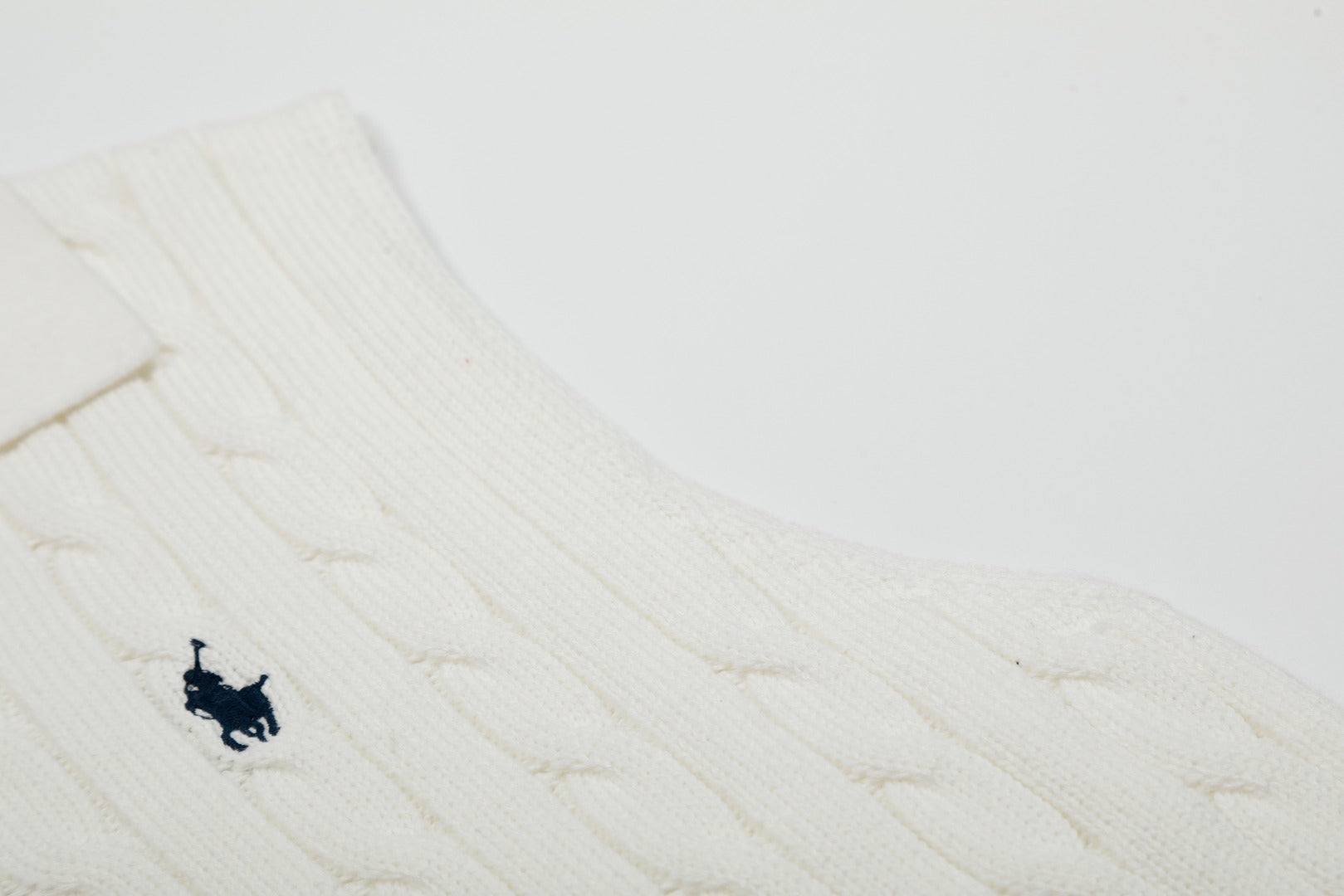 Ralph Lauren Polo Collar Knit Vest - Polo Yaka Triko Yelek