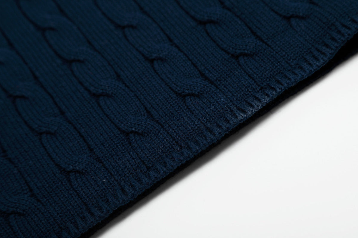 Ralph Lauren Polo Collar Knit Vest - Polo Yaka Triko Yelek
