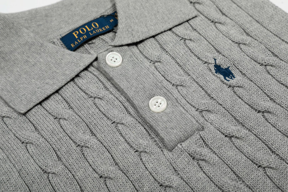 Ralph Lauren Polo Collar Knit Vest - Polo Yaka Triko Yelek