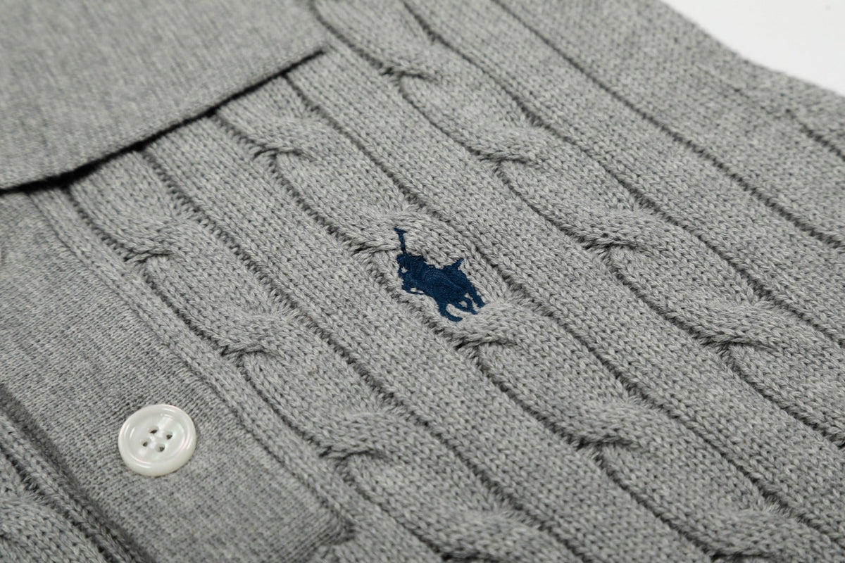 Ralph Lauren Polo Collar Knit Vest - Polo Yaka Triko Yelek