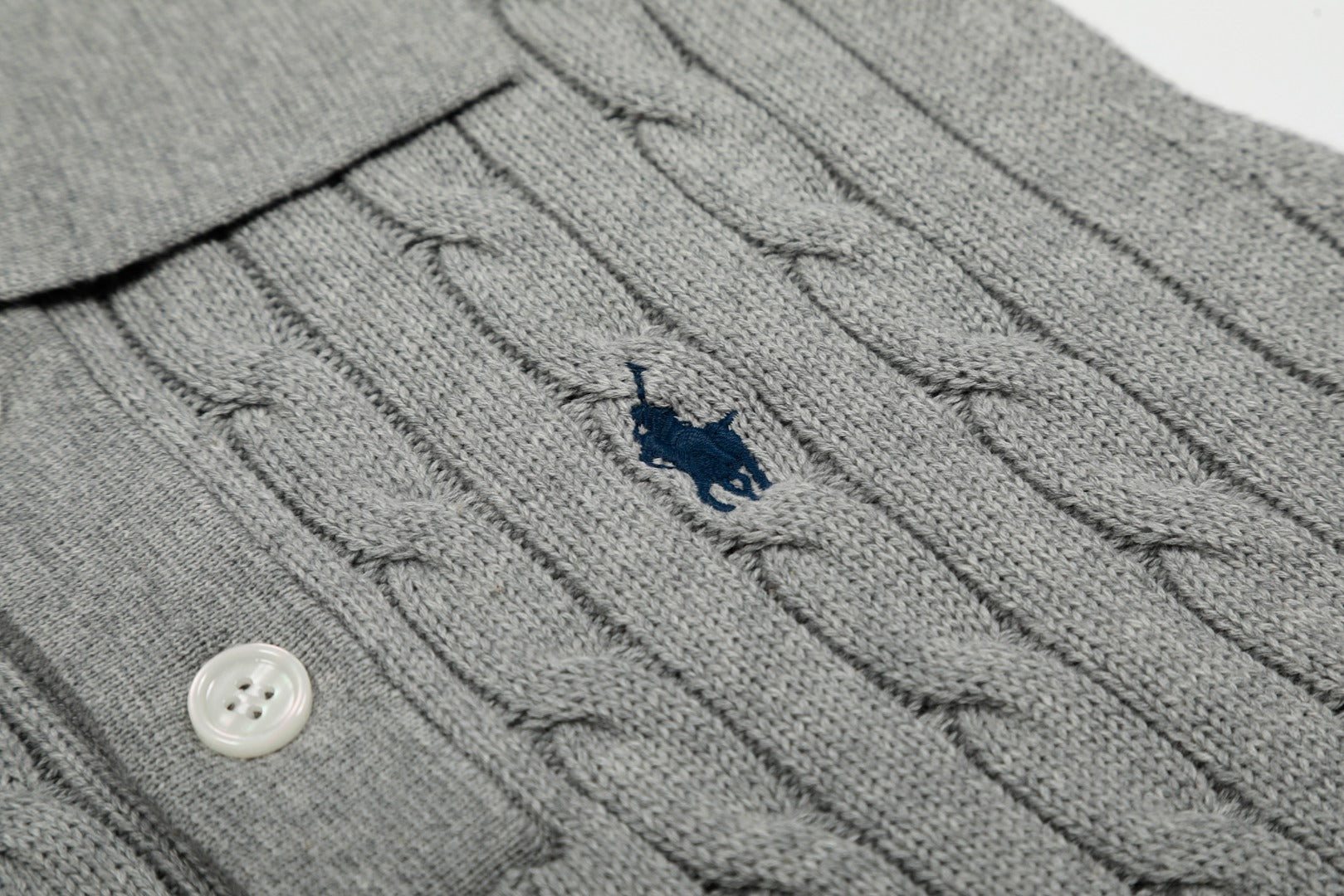 Ralph Lauren Polo Collar Knit Vest - Polo Yaka Triko Yelek