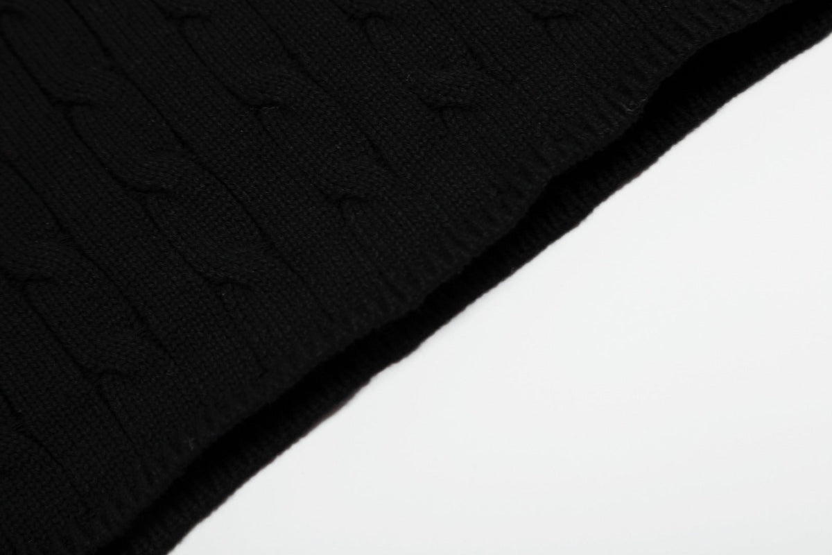 Ralph Lauren Polo Collar Knit Vest - Polo Yaka Triko Yelek