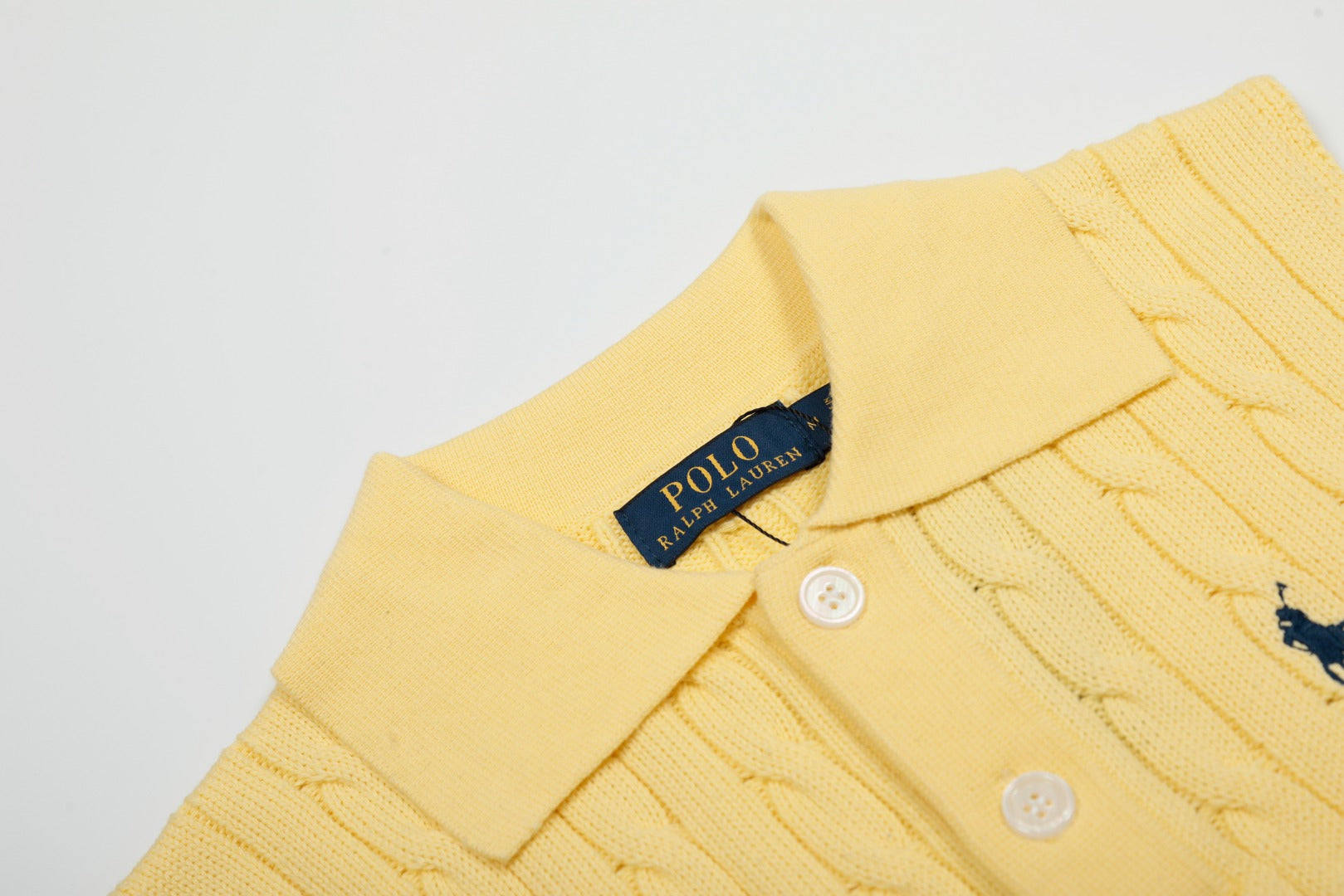 Ralph Lauren Polo Collar Knit Vest - Polo Yaka Triko Yelek