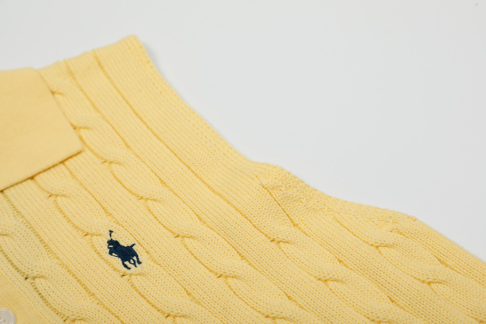 Ralph Lauren Polo Collar Knit Vest - Polo Yaka Triko Yelek