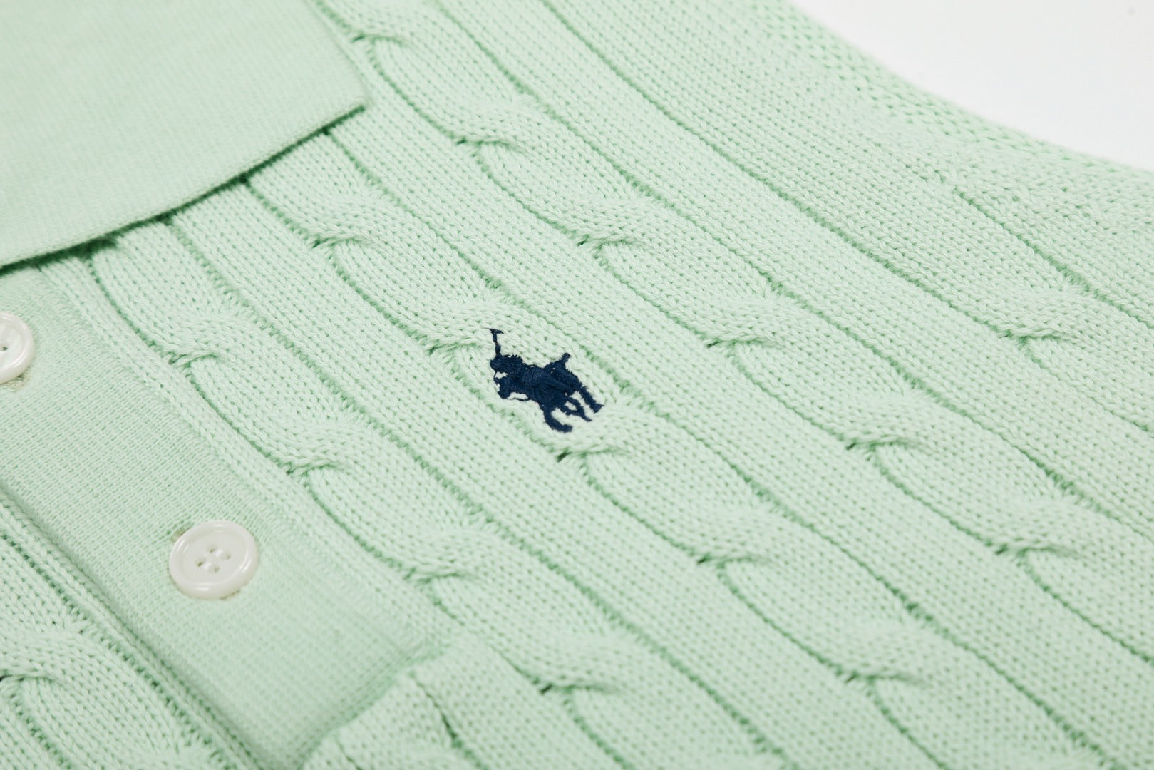 Ralph Lauren Polo Collar Knit Vest - Polo Yaka Triko Yelek