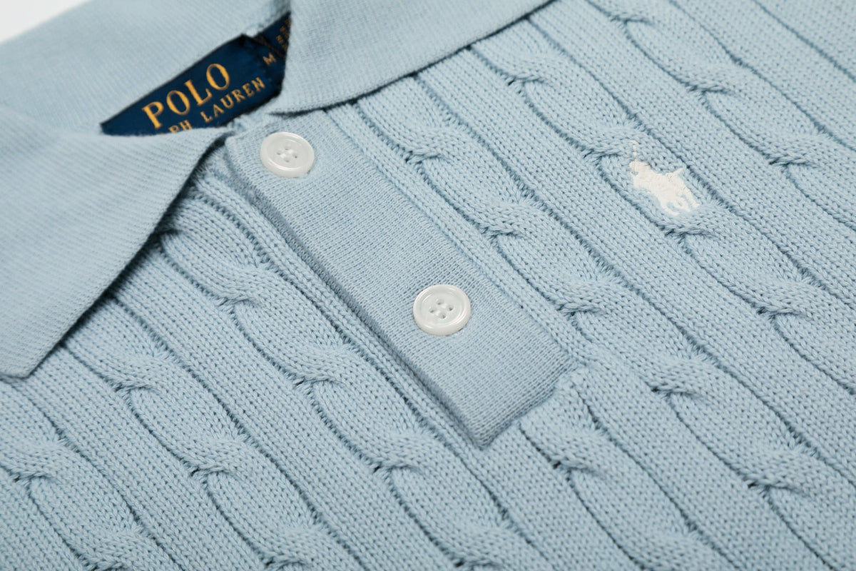 Ralph Lauren Polo Collar Knit Vest - Polo Yaka Triko Yelek