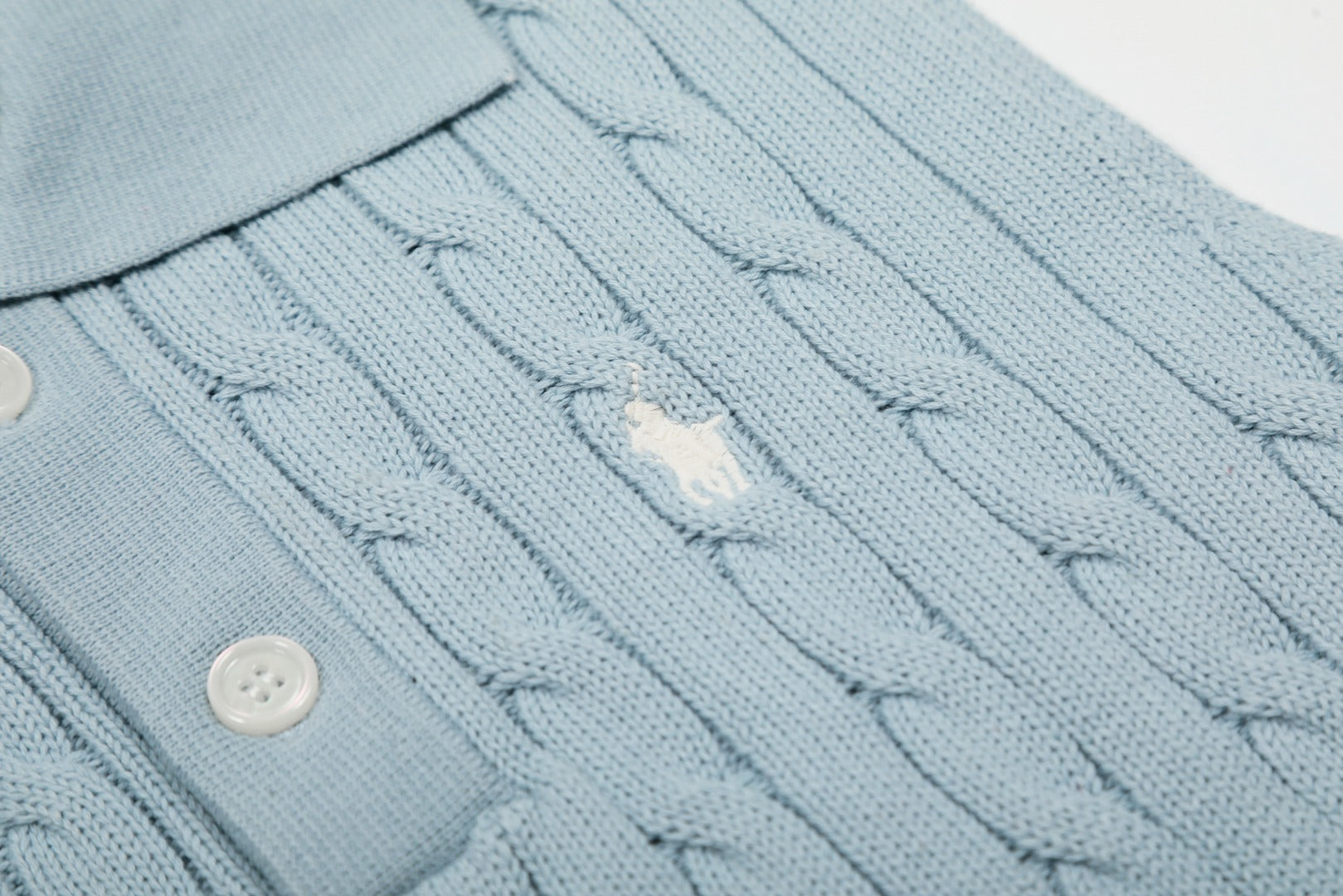 Ralph Lauren Polo Collar Knit Vest - Polo Yaka Triko Yelek