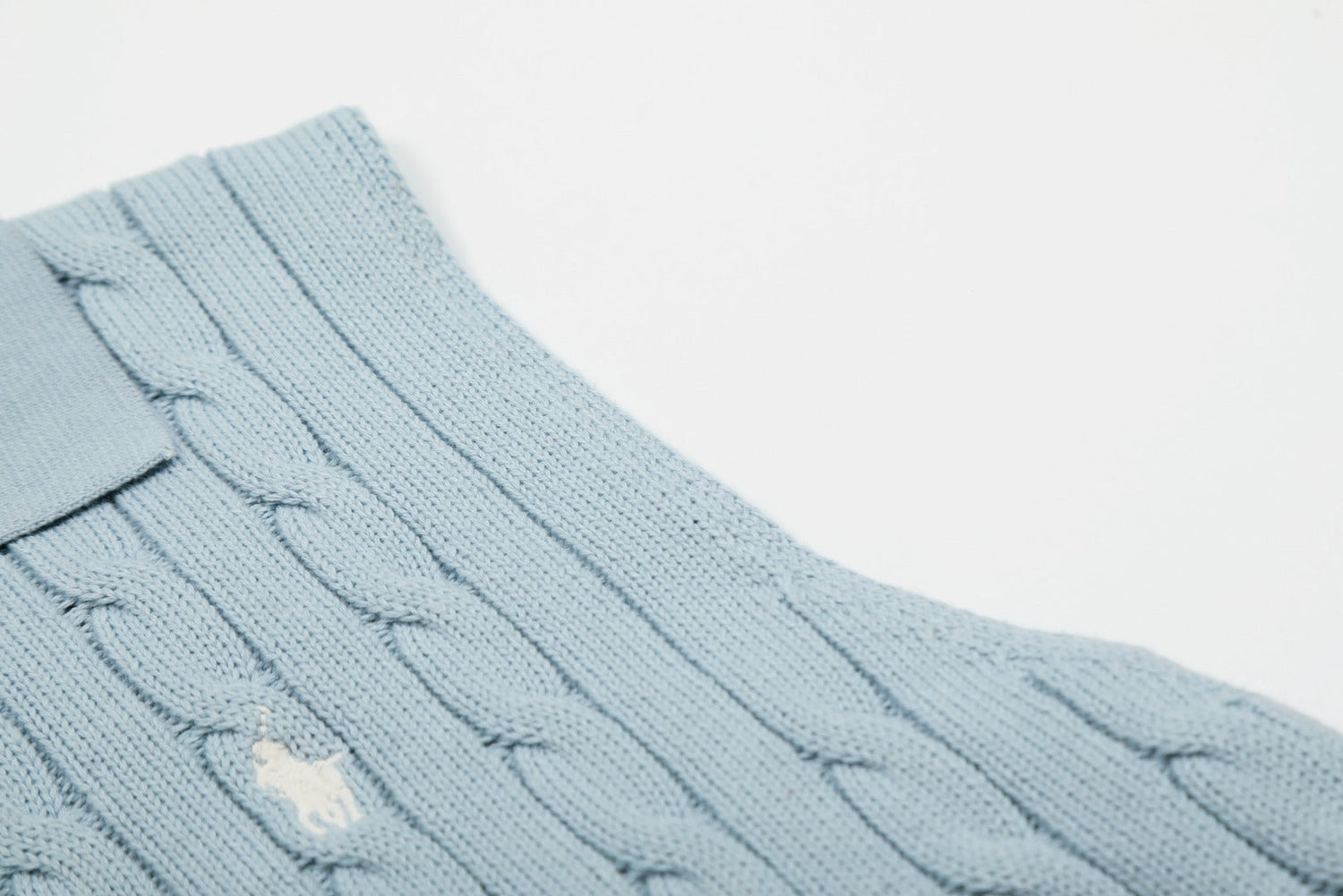 Ralph Lauren Polo Collar Knit Vest - Polo Yaka Triko Yelek
