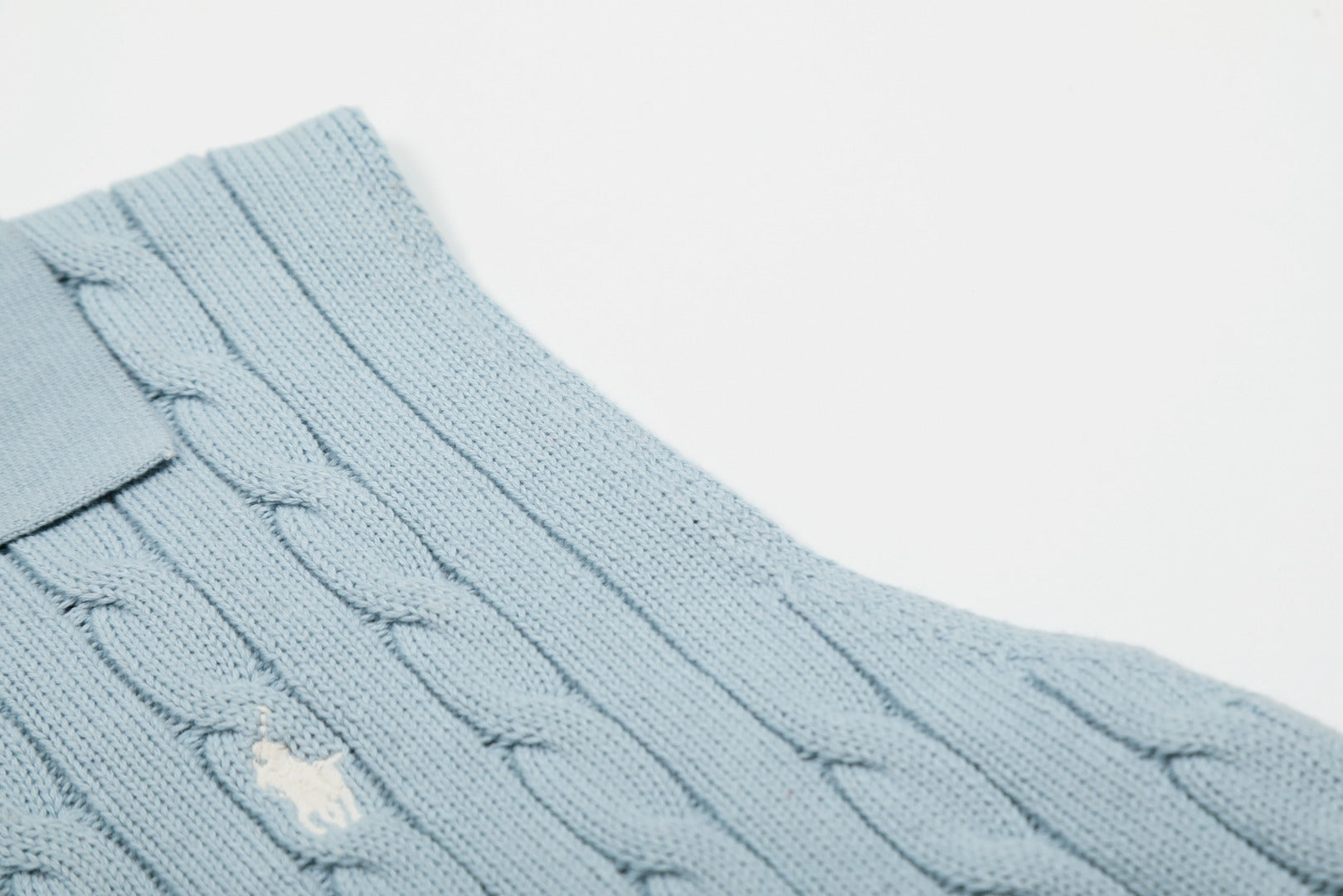 Ralph Lauren Polo Collar Knit Vest - Polo Yaka Triko Yelek