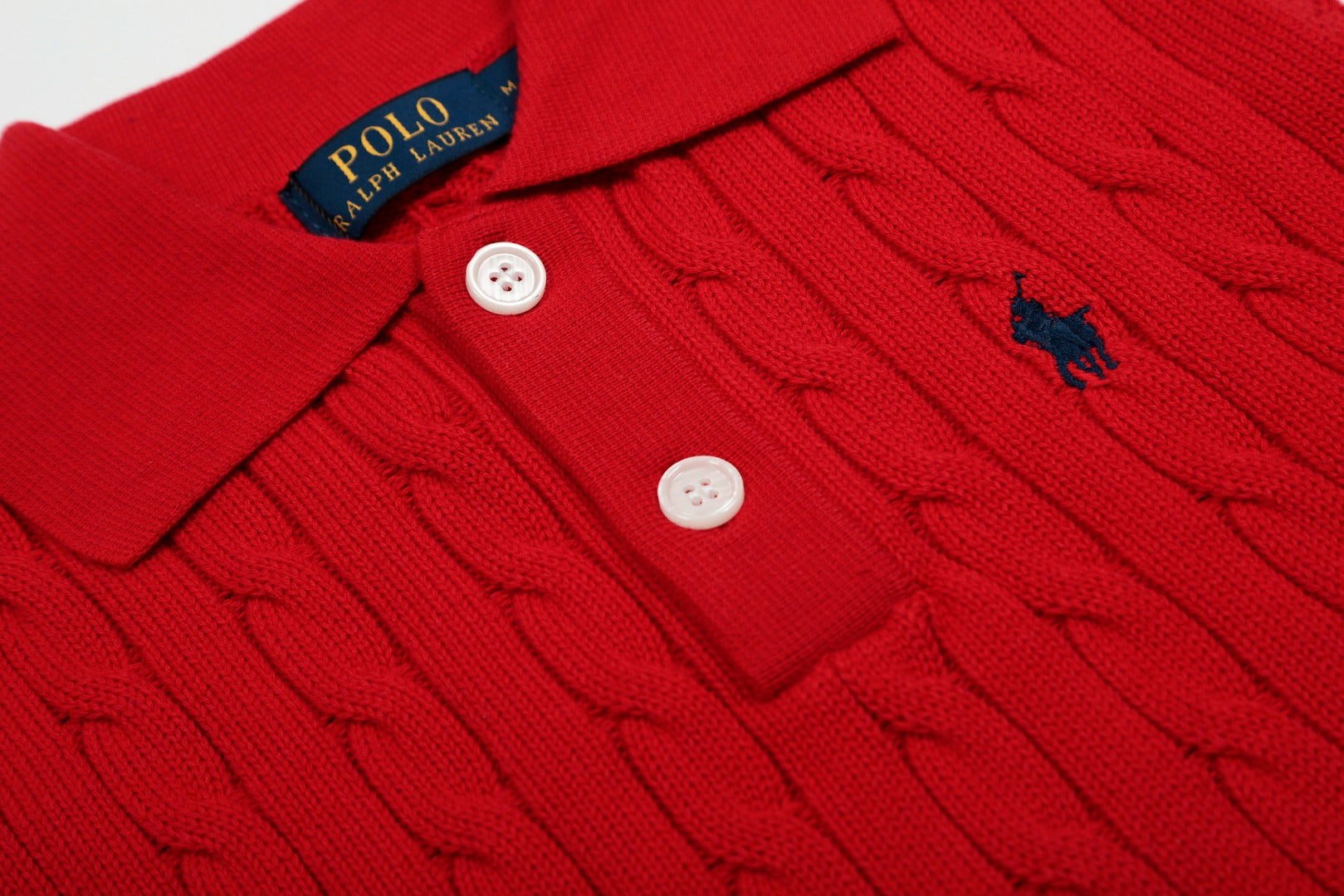 Ralph Lauren Polo Collar Knit Vest - Polo Yaka Triko Yelek