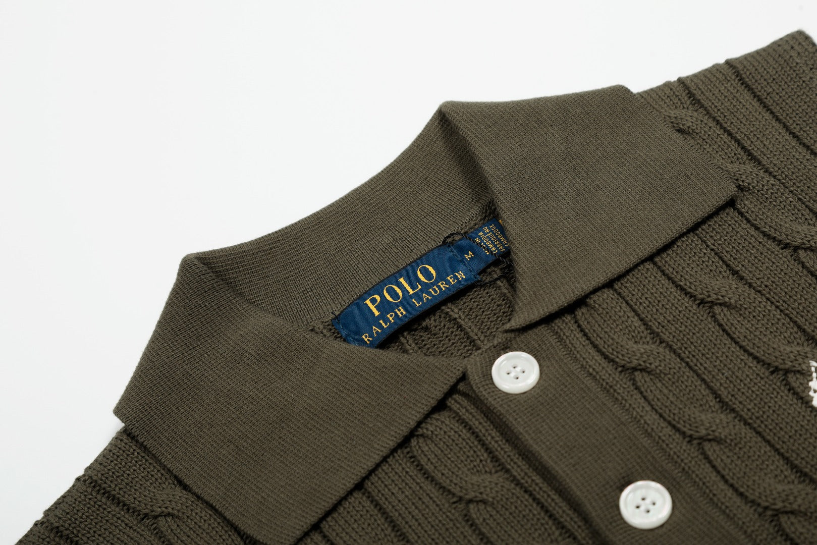 Ralph Lauren Polo Collar Knit Vest - Polo Yaka Triko Yelek