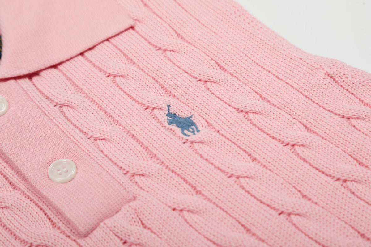 Ralph Lauren Polo Collar Knit Vest - Polo Yaka Triko Yelek
