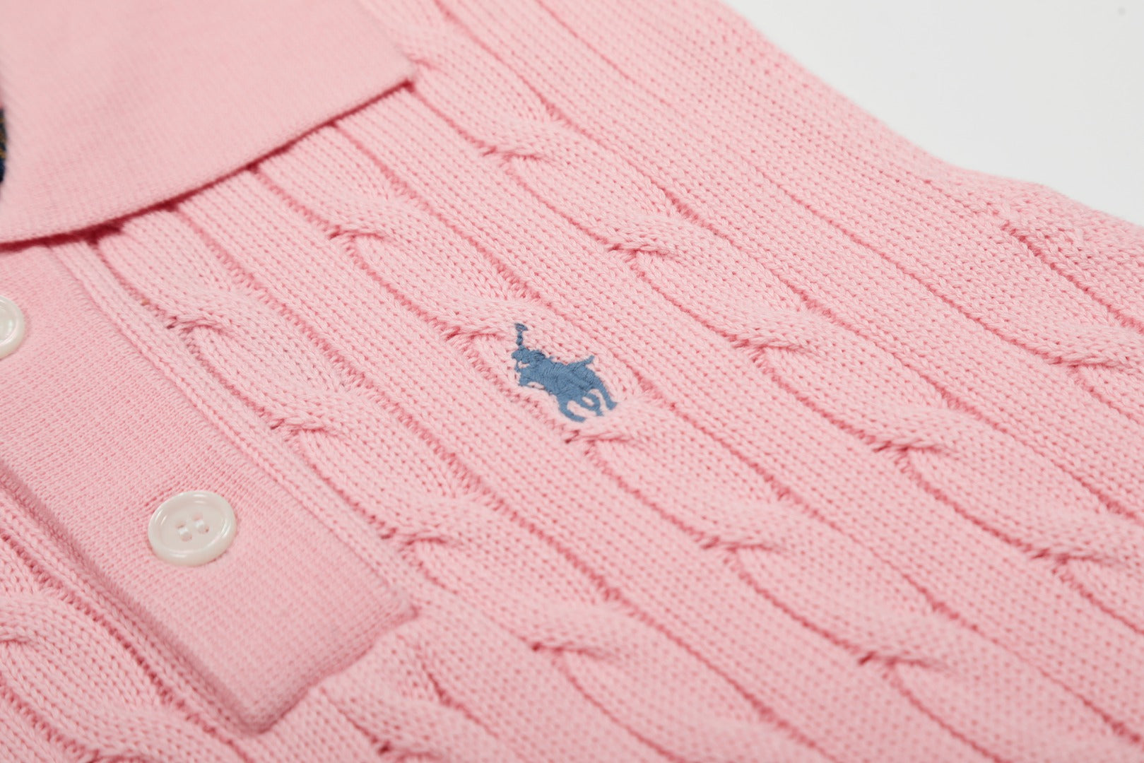 Ralph Lauren Polo Collar Knit Vest - Polo Yaka Triko Yelek
