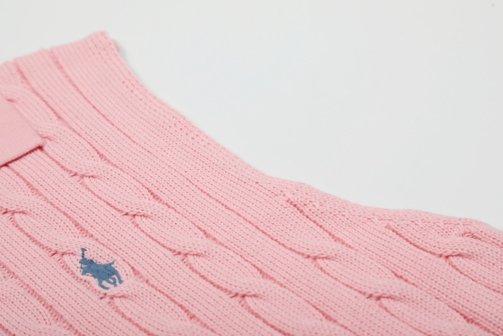 Ralph Lauren Polo Collar Knit Vest - Polo Yaka Triko Yelek