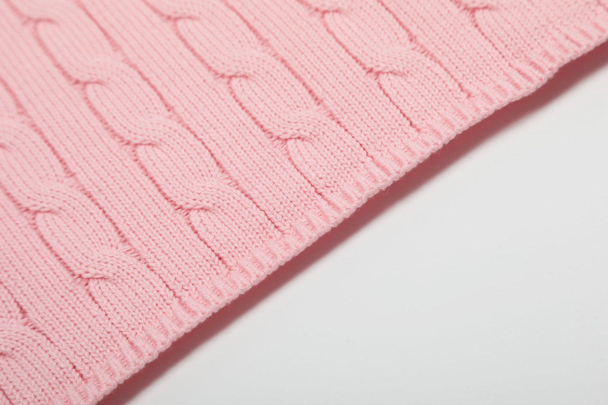 Ralph Lauren Polo Collar Knit Vest - Polo Yaka Triko Yelek