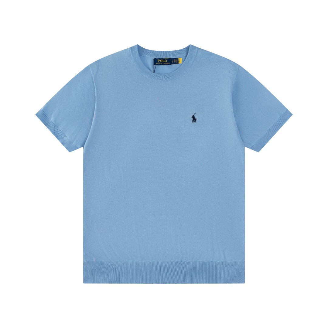 Ralph Lauren Classic Crew Neck Cotton T-Shirt