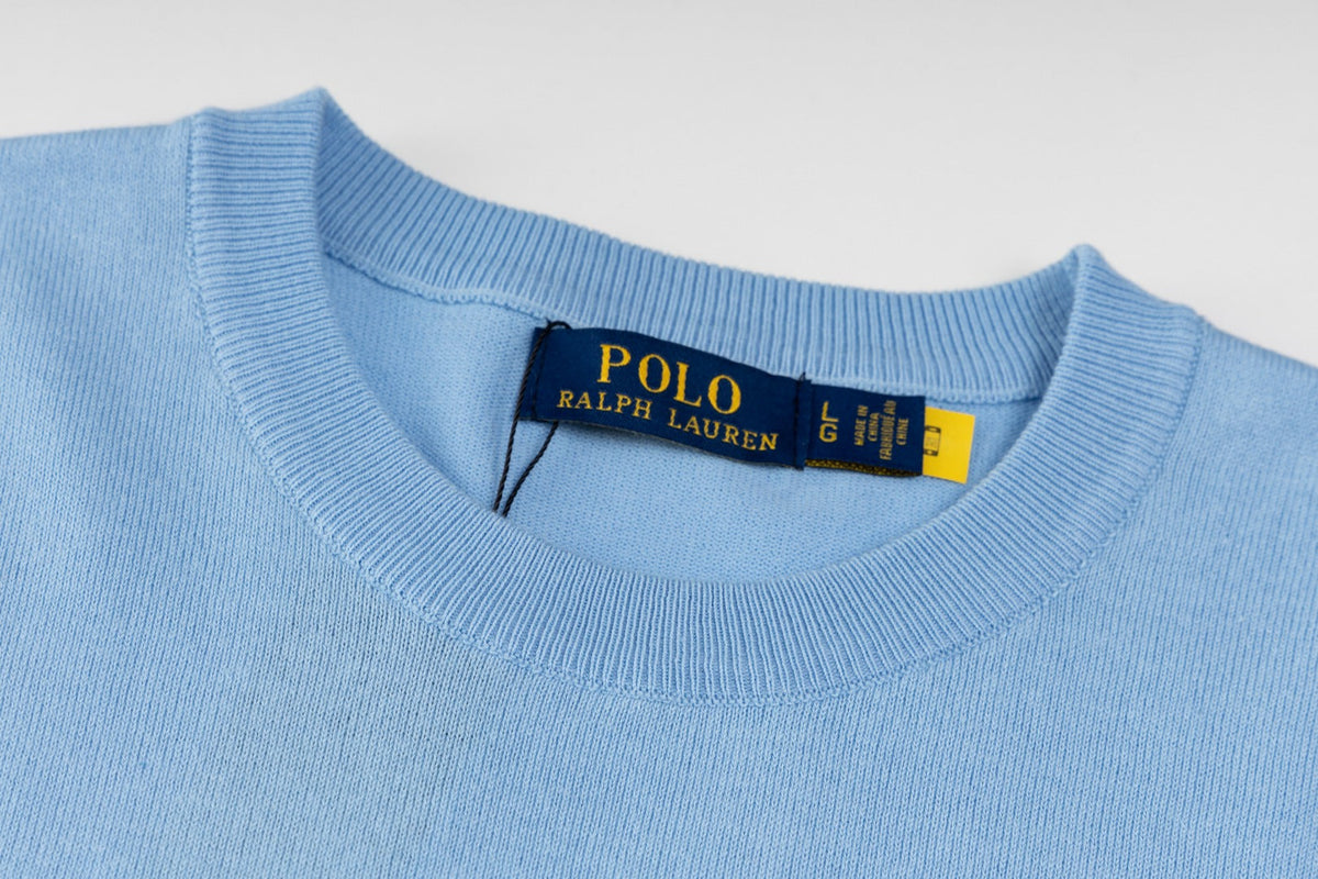 Ralph Lauren Classic Crew Neck Cotton T-Shirt