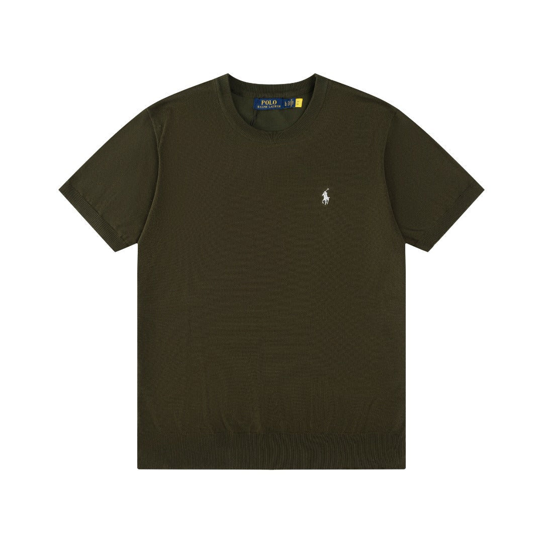 Ralph Lauren Classic Crew Neck Cotton T-Shirt