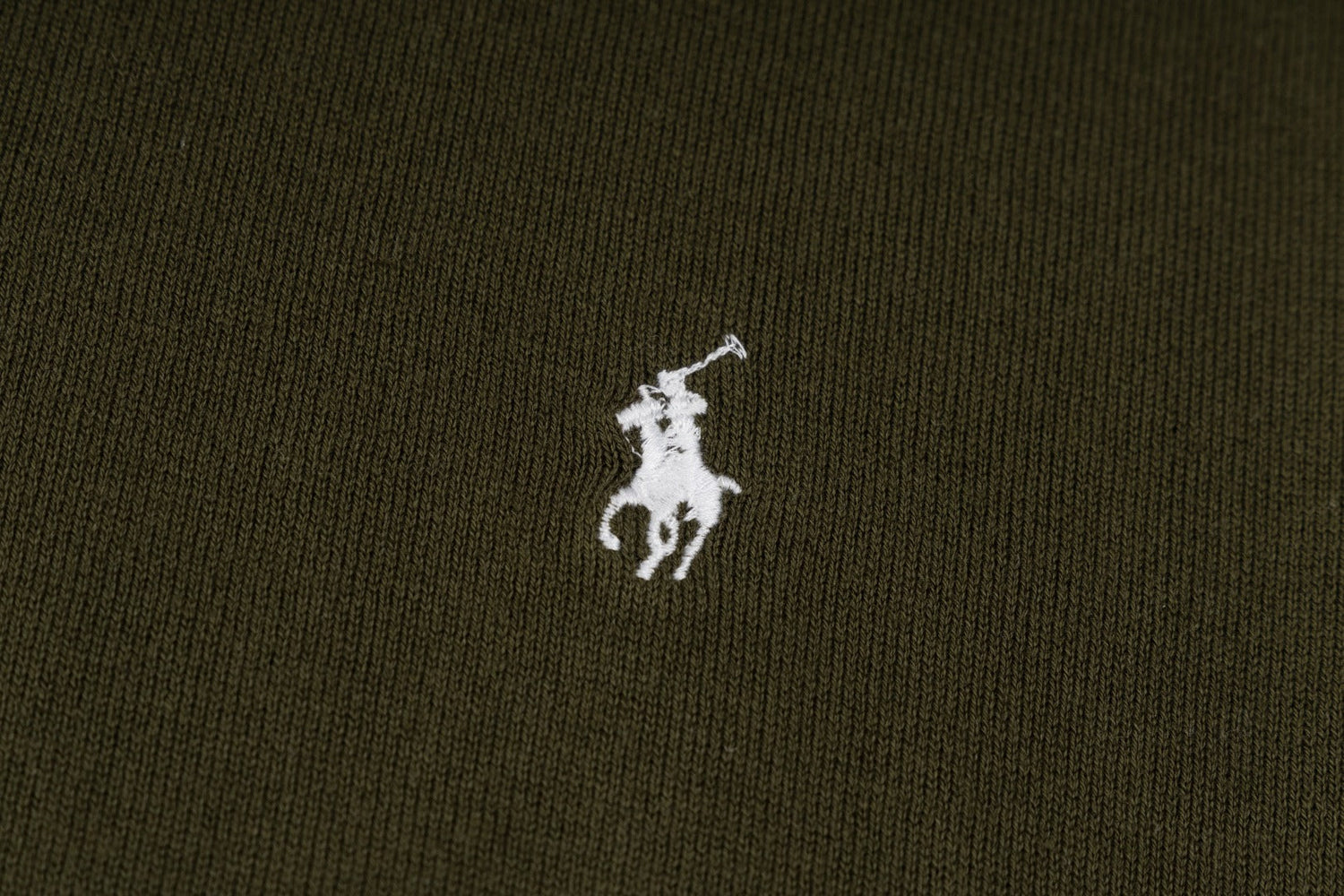 Ralph Lauren Klasik Bisiklet Yaka Pamuklu Tişört