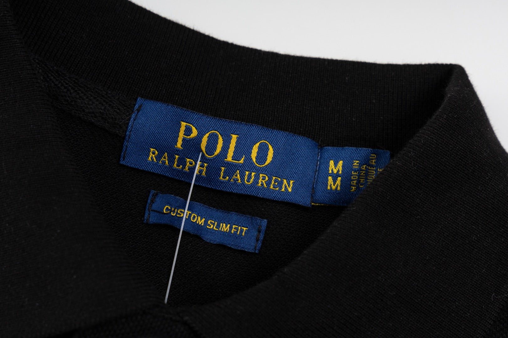 Ralph Lauren Gold Pony Polo Collar T-Shirt