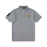 Ralph Lauren Gold Pony Polo Collar T-Shirt