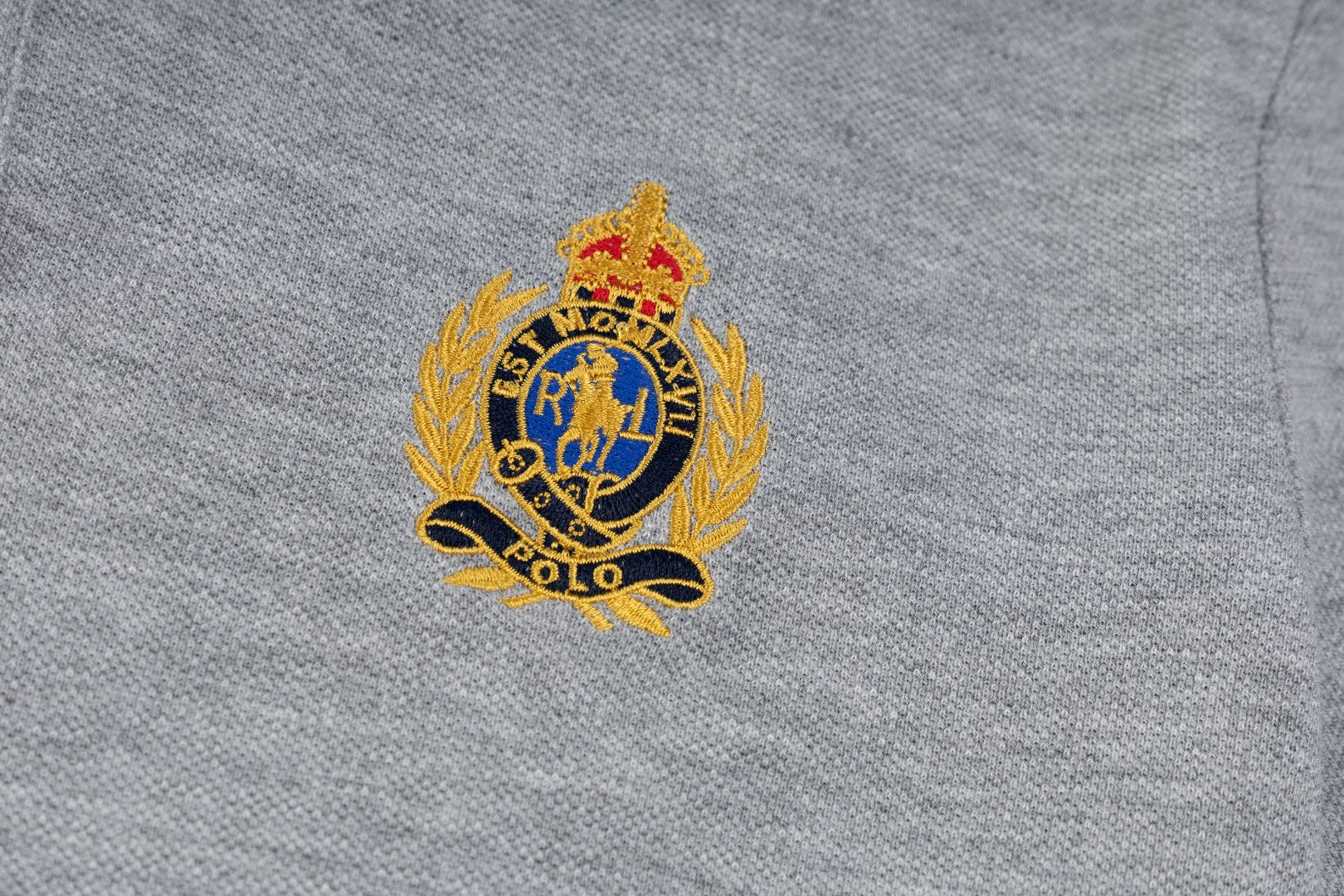 Ralph Lauren Altın Pony Polo Yaka Tişört