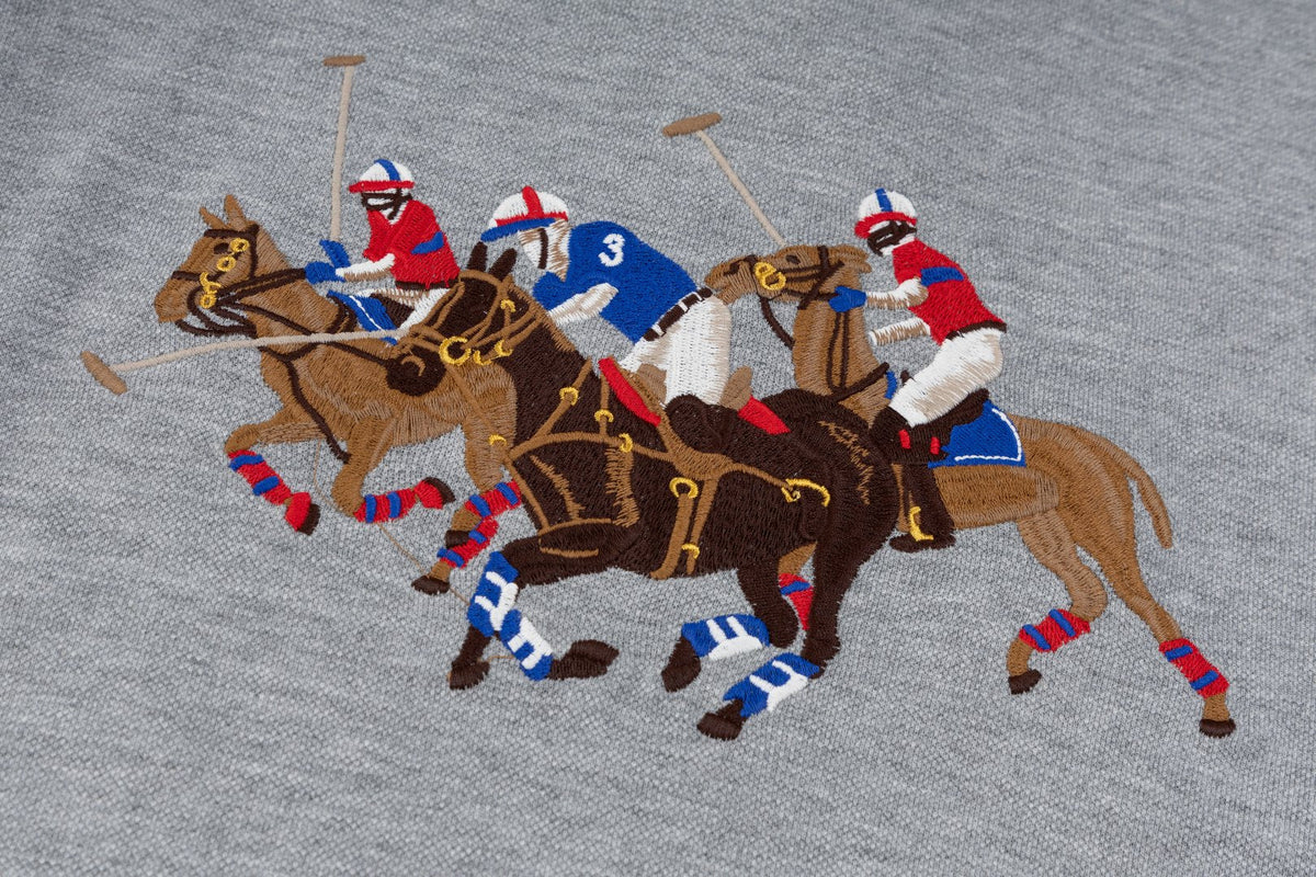 Ralph Lauren Gold Pony Polo Collar T-Shirt