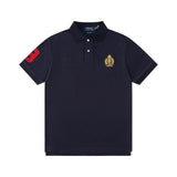 Ralph Lauren Gold Pony Polo Collar T-Shirt