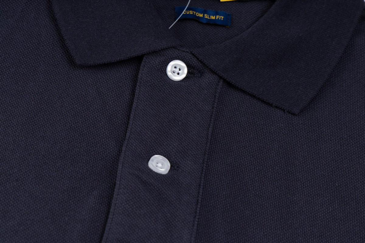 Ralph Lauren Gold Pony Polo Collar T-Shirt