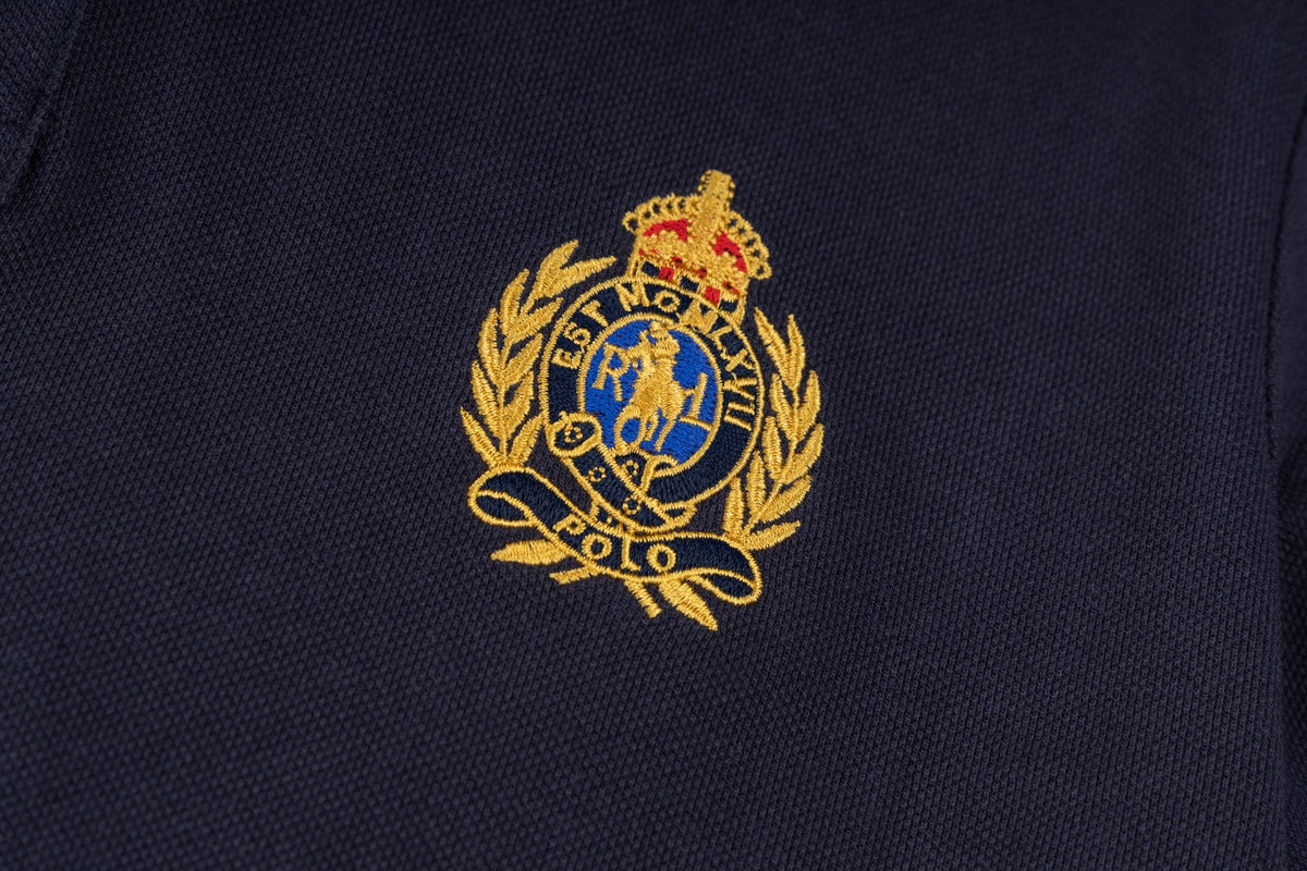 Ralph Lauren Gold Pony Polo Collar T-Shirt