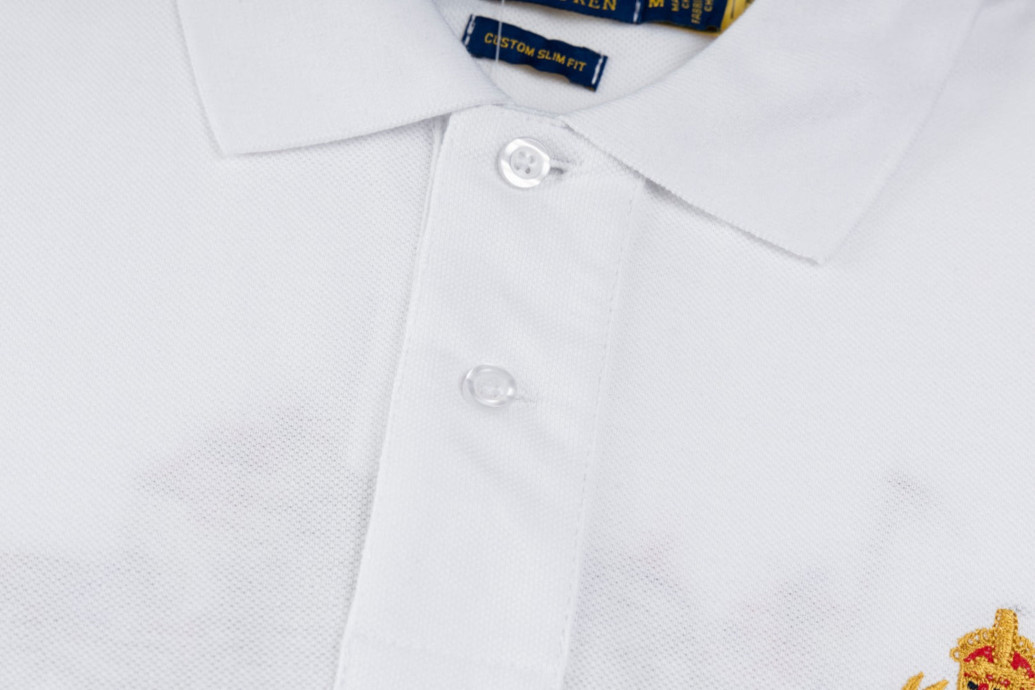 Ralph Lauren Altın Pony Polo Yaka Tişört