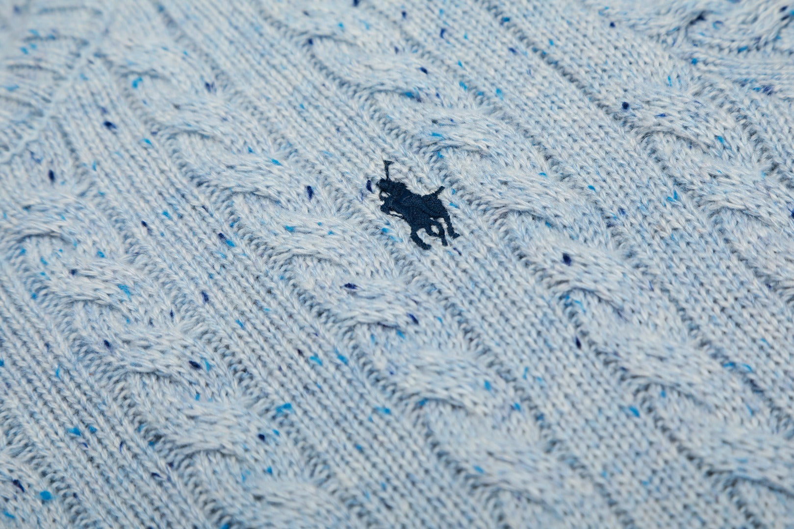 Ralph Lauren Wool Blend Cable Knit T-Shirt