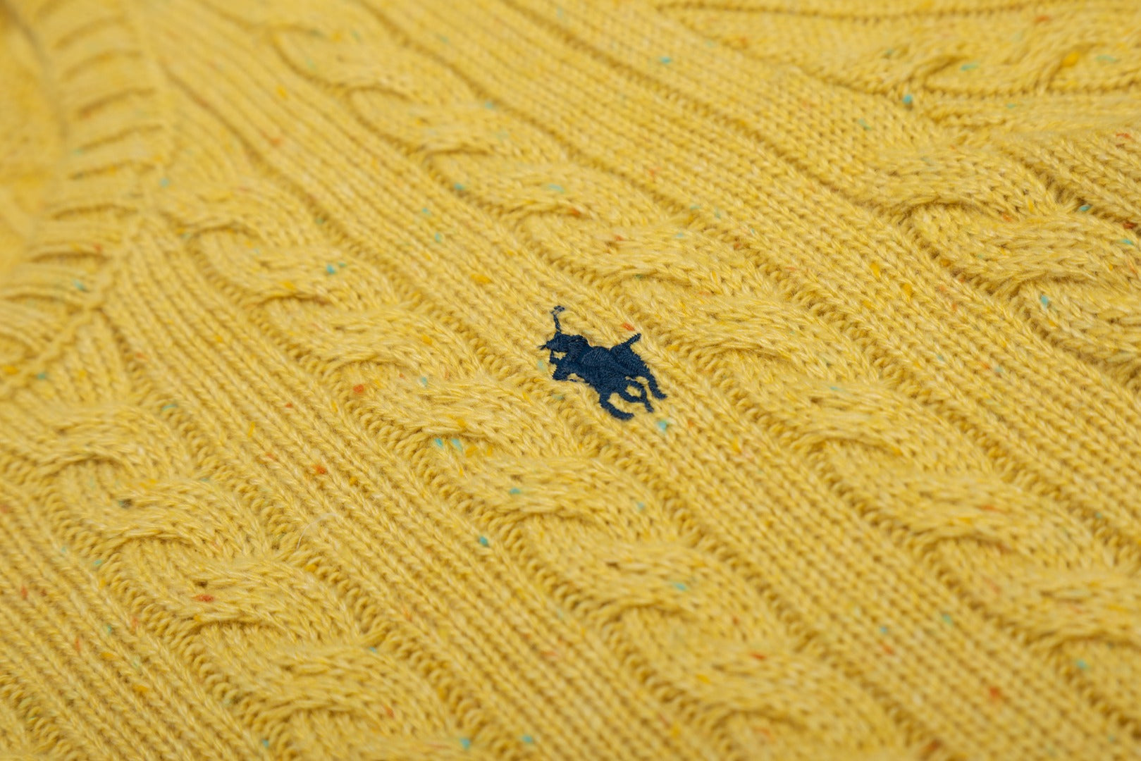 Ralph Lauren Wool Blend Cable Knit T-Shirt