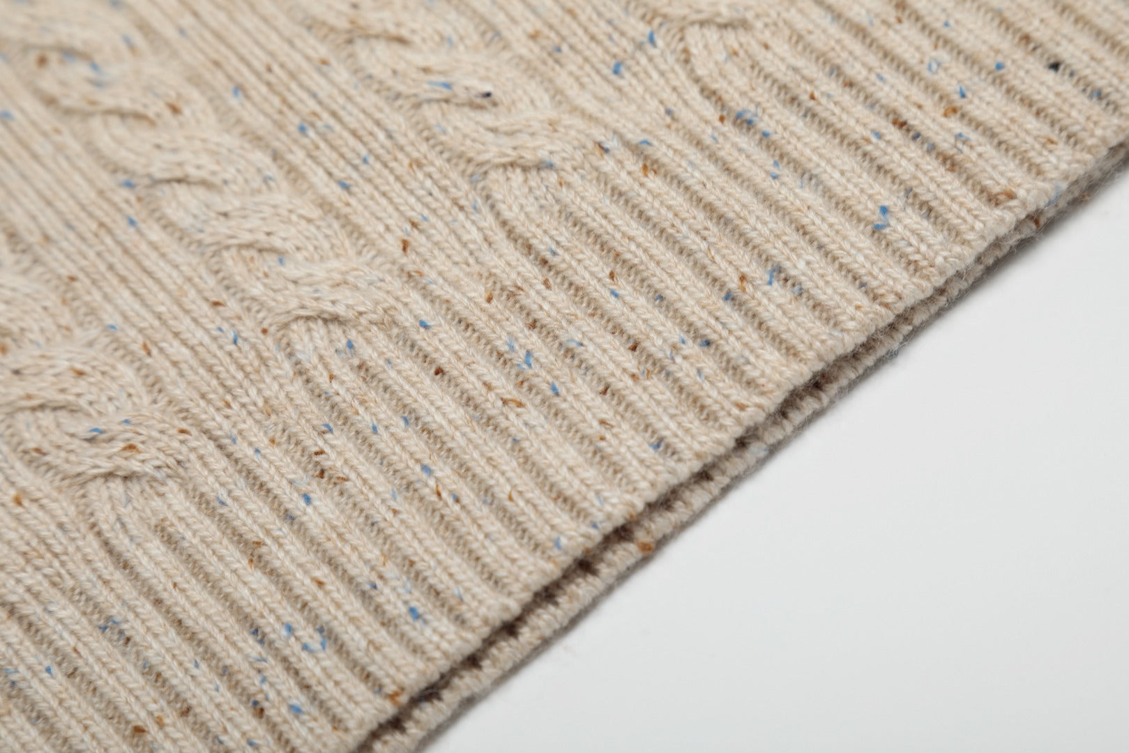 Ralph Lauren Wool Blend Cable Knit T-Shirt