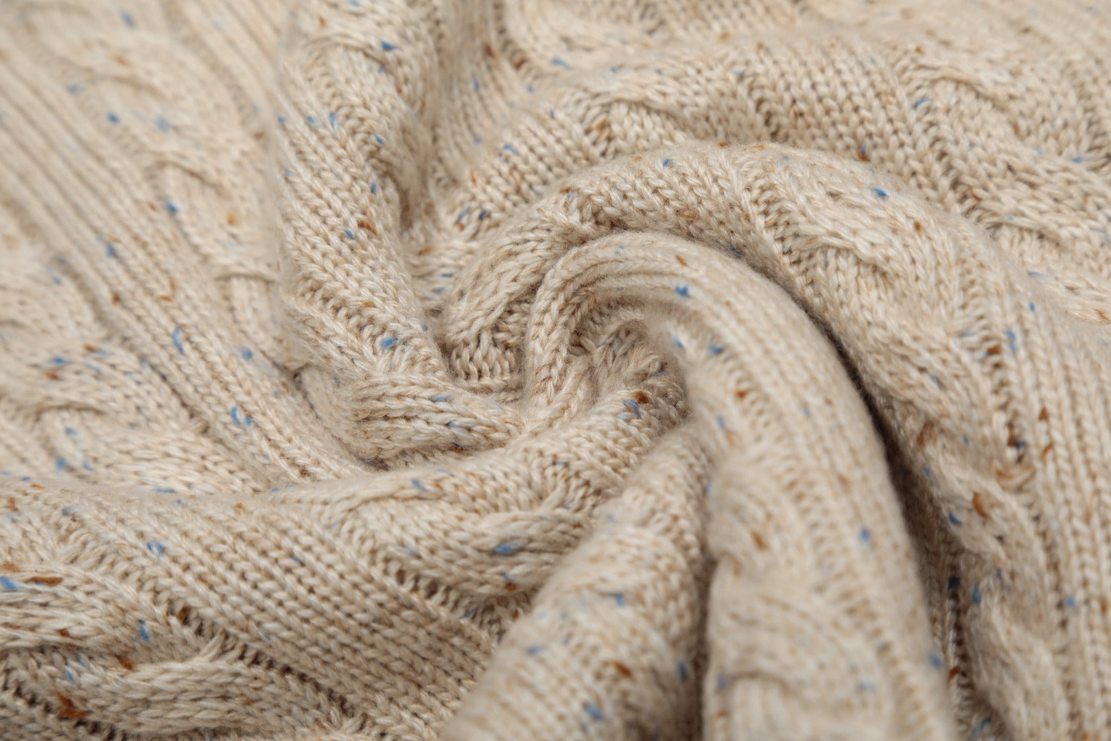 Ralph Lauren Wool Blend Cable Knit T-Shirt