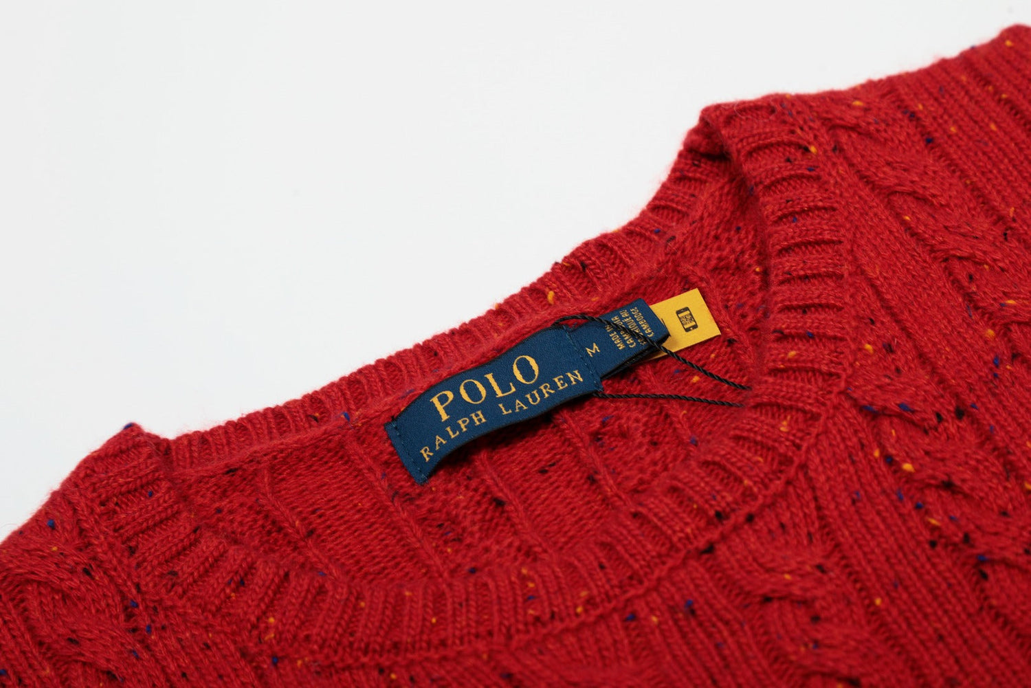 Ralph Lauren Yün Karışımı Saç Örgü T-Shirt