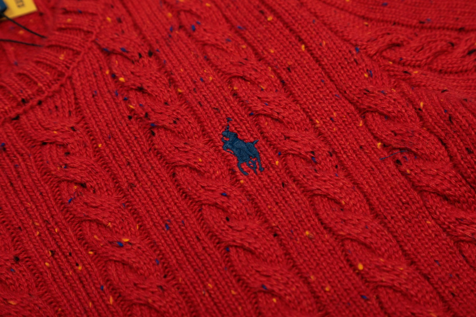 Ralph Lauren Wool Blend Cable Knit T-Shirt