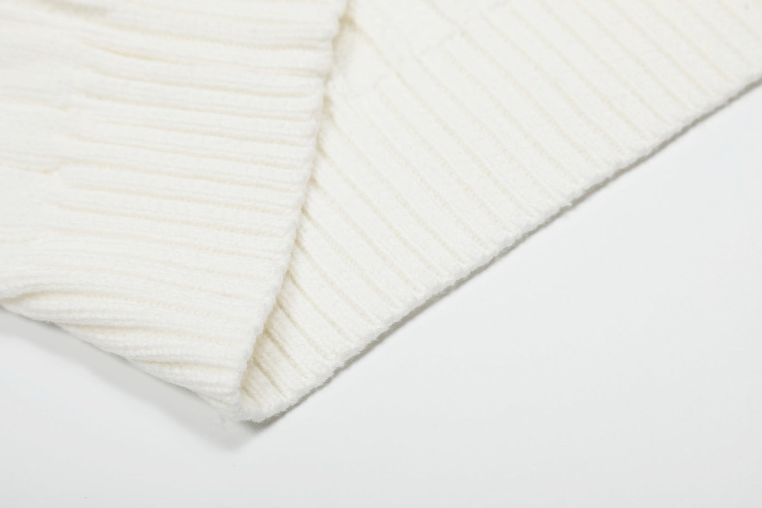 Ralph Lauren V Yaka Saç Örgülü Kısa Kollu Kazak – DS029