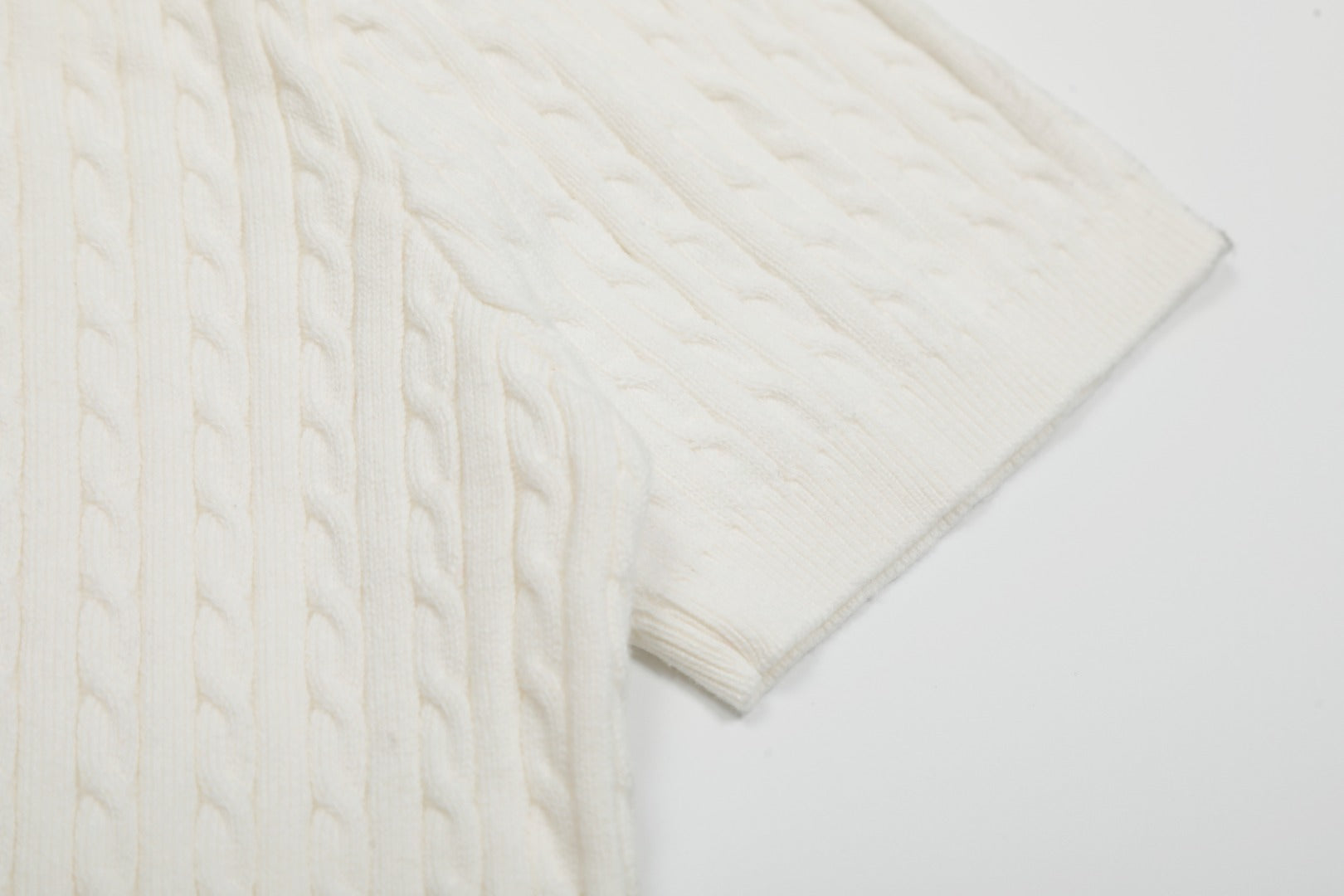 Ralph Lauren Cable Knit Polo T-Shirt